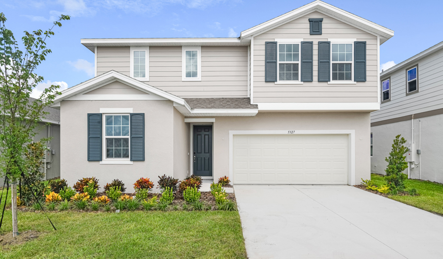 Exterior Exterior of the Moonstone floor plan