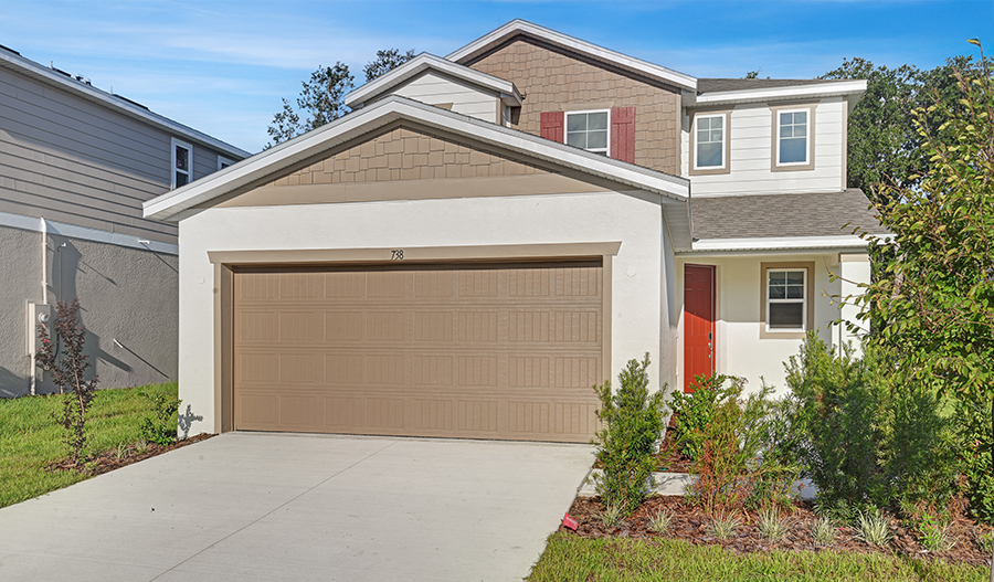 Exterior Exterior of the Palm floor plan