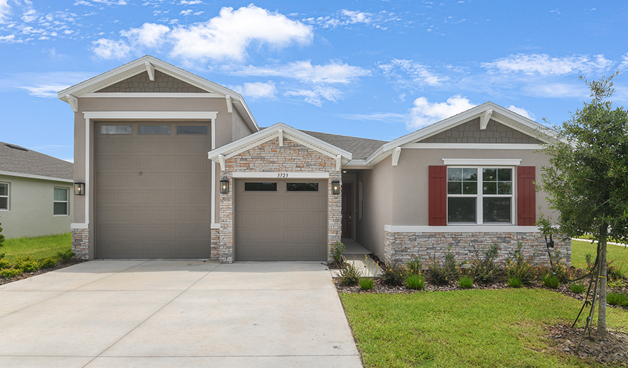 Exterior Exterior of the Copper floor plan