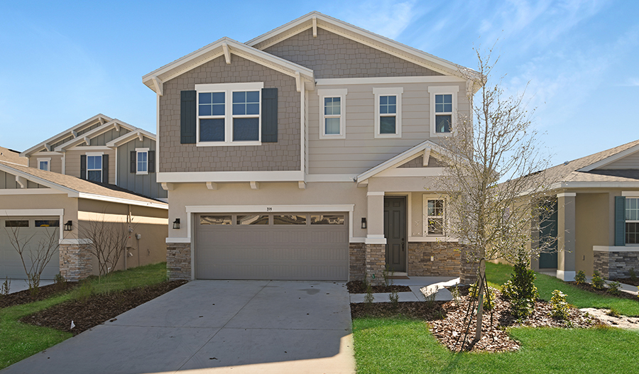 Exterior Exterior of the Laurel floor plan