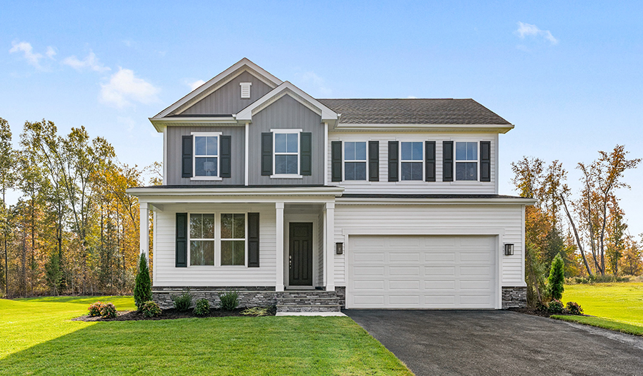 Exterior of the Elderberry floor plan
