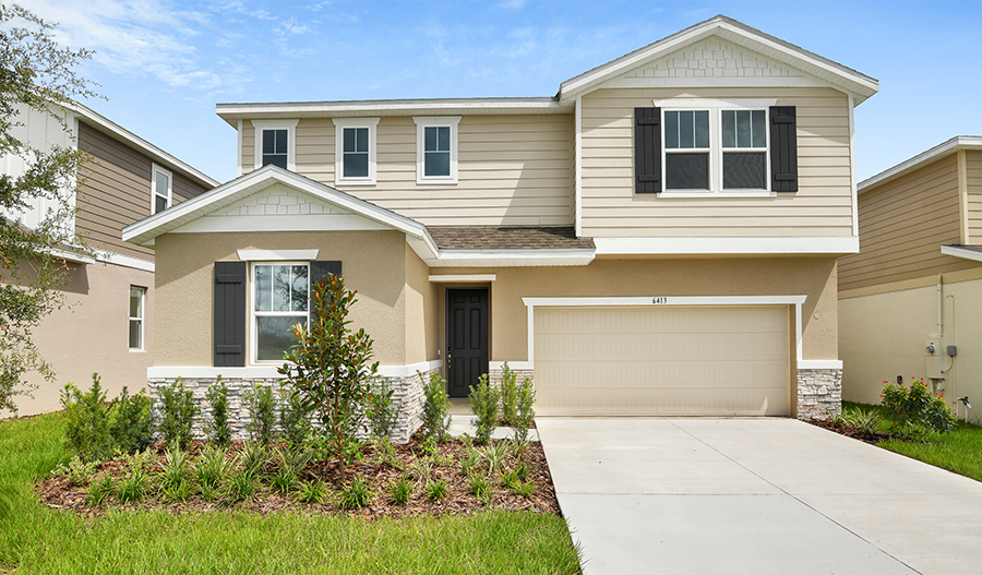 Exterior Exterior of the Moonstone floor plan