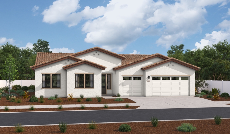 Elevation A of the Alstrom floor plan