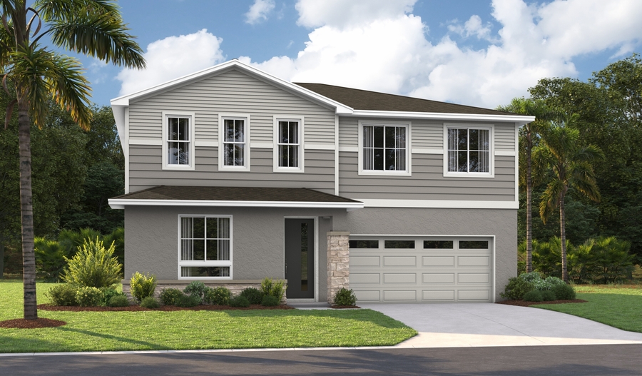 The Tourmaline Elevation K Elevation K of the Tourmaline floor plan