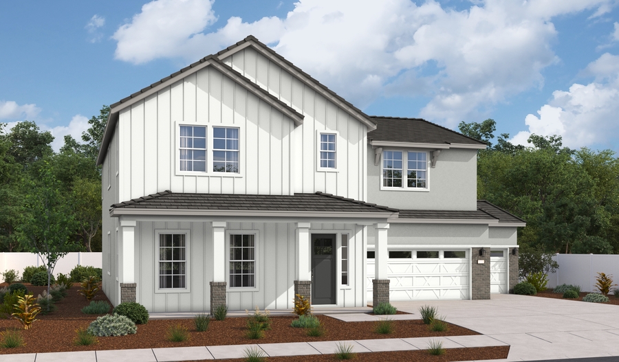 Elevation A of the Danika floor plan