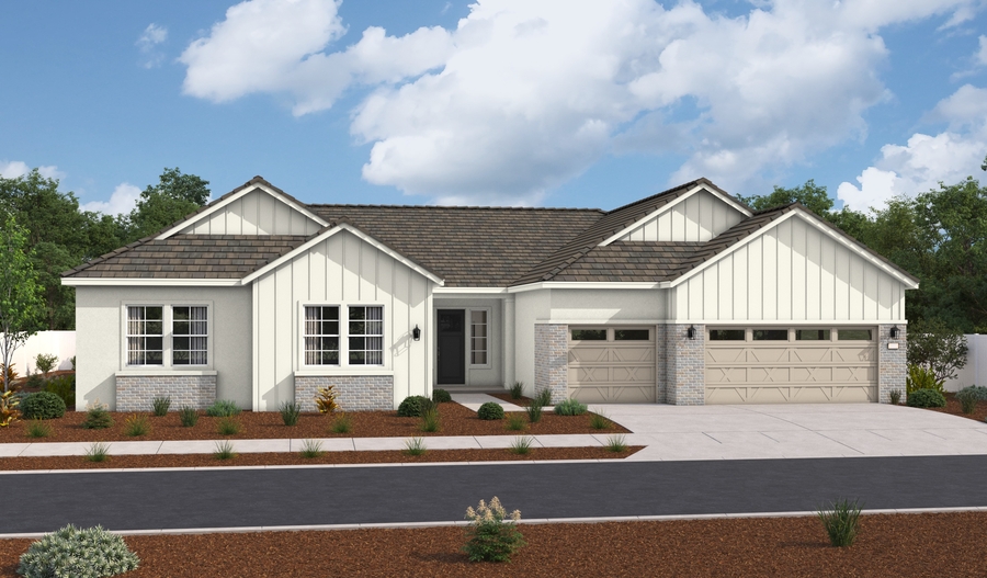 Elevation A of the Rocco floor plan