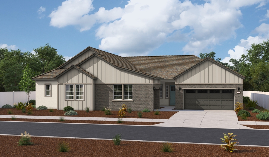 Elevation A of the Ryder floor plan