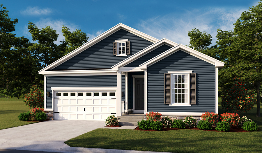 The Arlington - Elevation A Elevation A of the Arlington floor plan