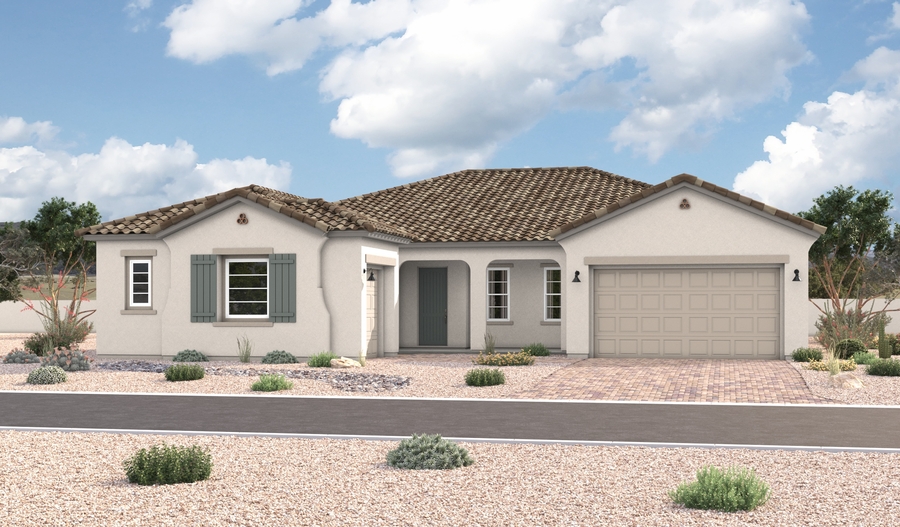 Elevation A of the Hanford floor plan