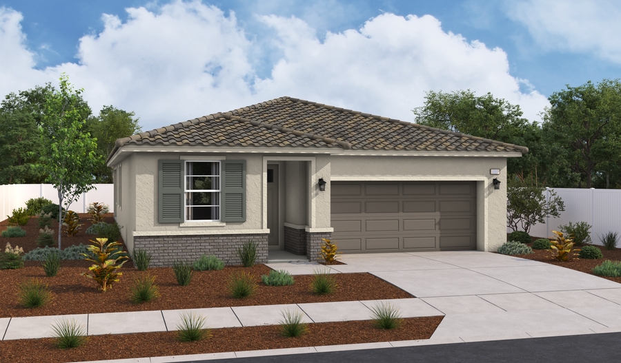 Elevation B of the Sunstone floor plan