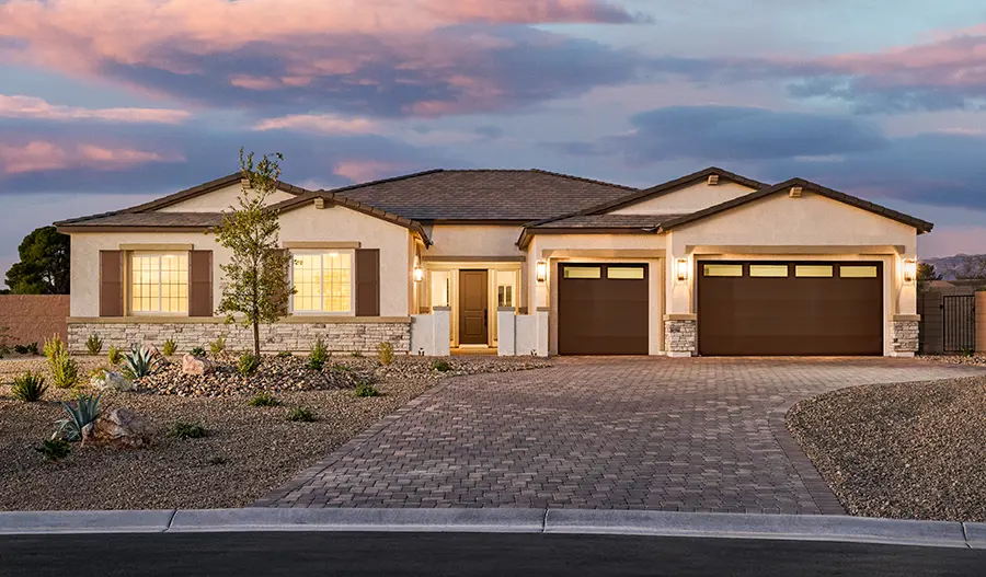 Exterior of a stunning new home
