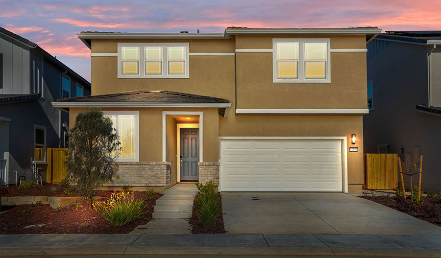 Exterior of the Moonstone floor plan