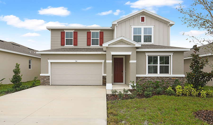Exterior of the Ammolite floor plan