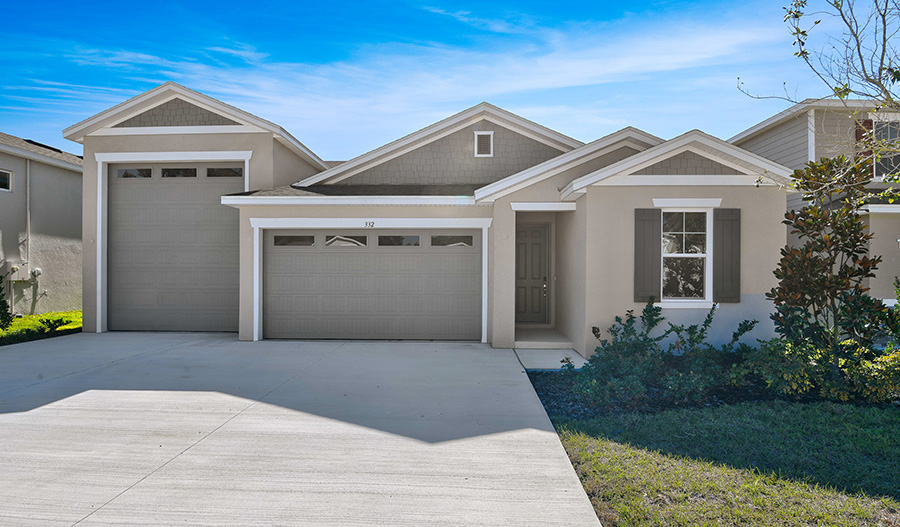 Exterior of the Pewter floor plan