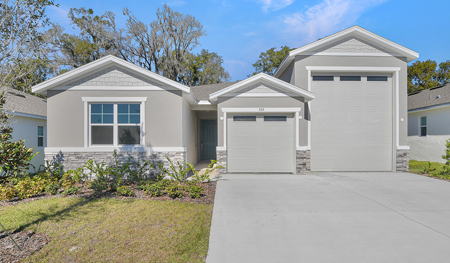 Exterior of the Copper floor plan