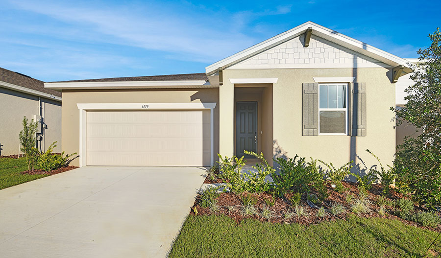 Exterior of the Azure floor plan