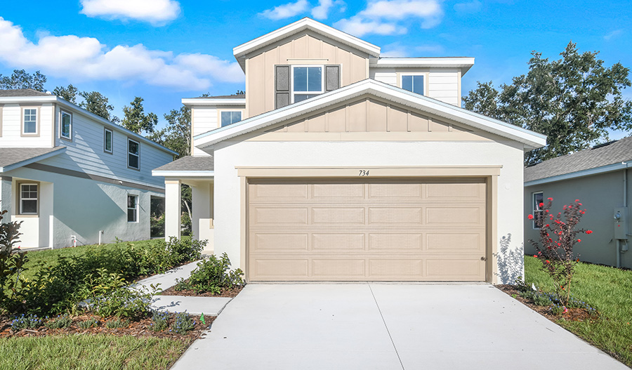 Exterior of the Pine floor plan