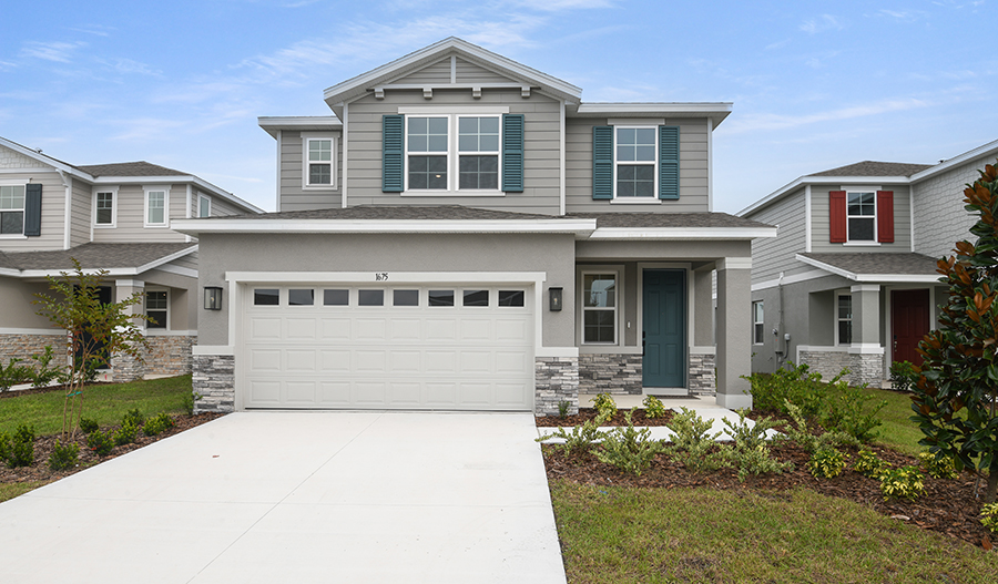 Exterior of the Lynwood floor plan