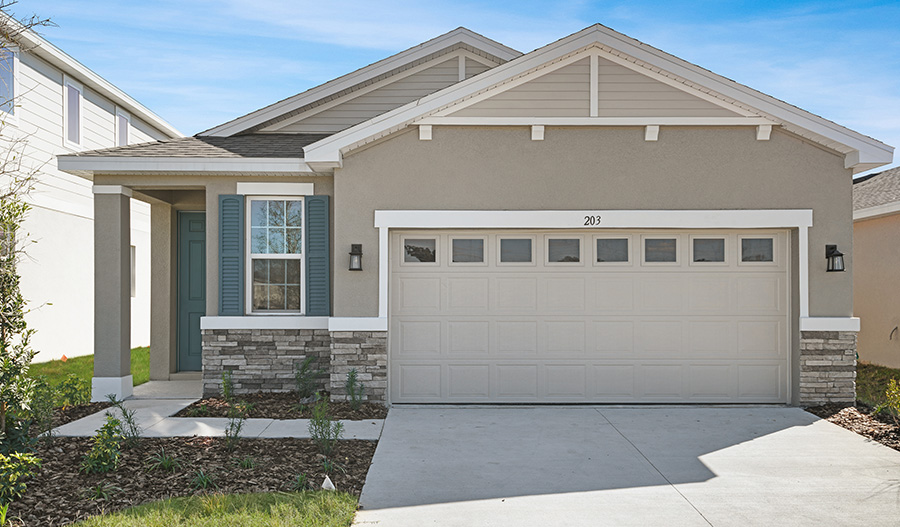 Exterior of the Fraser floor plan