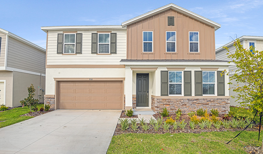 Exterior of the Tourmaline floor plan