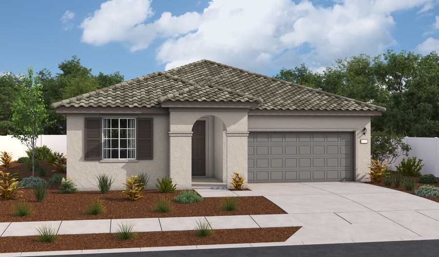 Elevation A of the Alexandrite floor plan