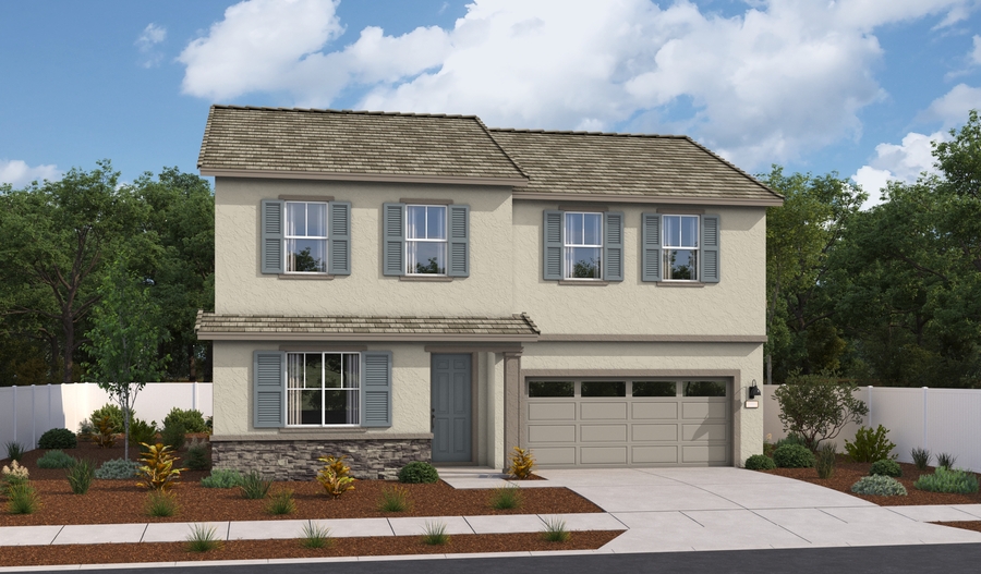 Elevation A of the Tourmaline floor plan