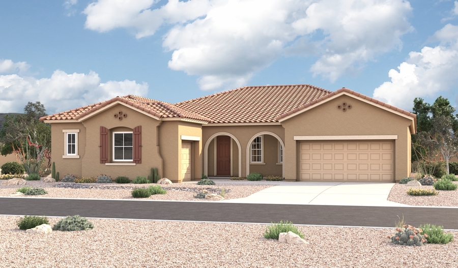 Elevation A of the Hanford floor plan