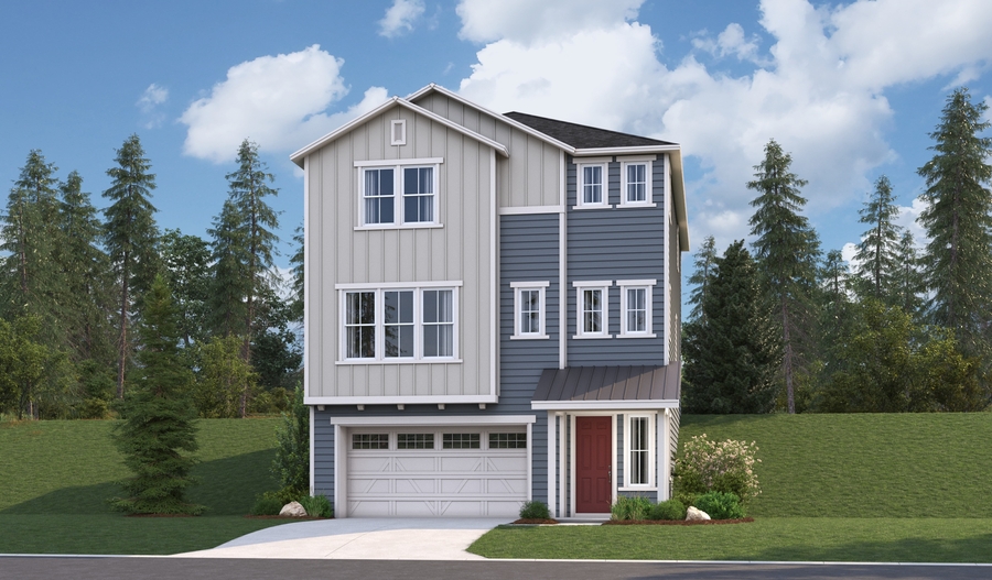 Elevation G of the Leo floor plan