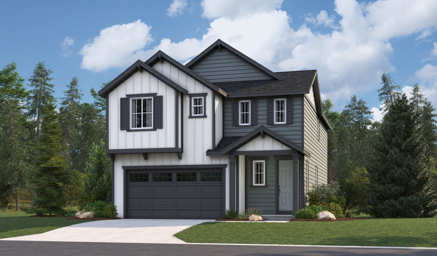Elevation H of the Lori floor plan