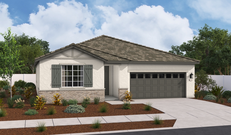 Elevation B of the Alexandrite floor plan