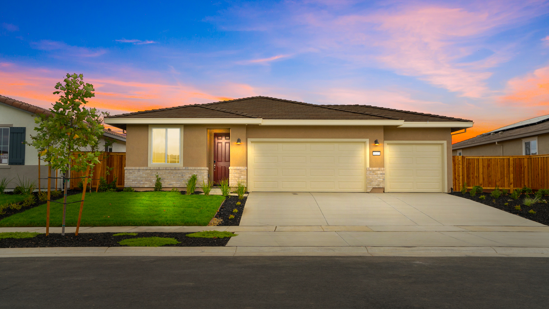 Exterior of the Ruby floor plan