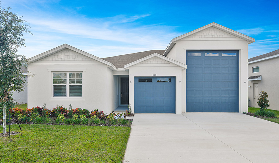 Exterior Exterior of the Copper floor plan