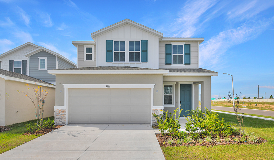 Exterior of the Lynwood floor plan