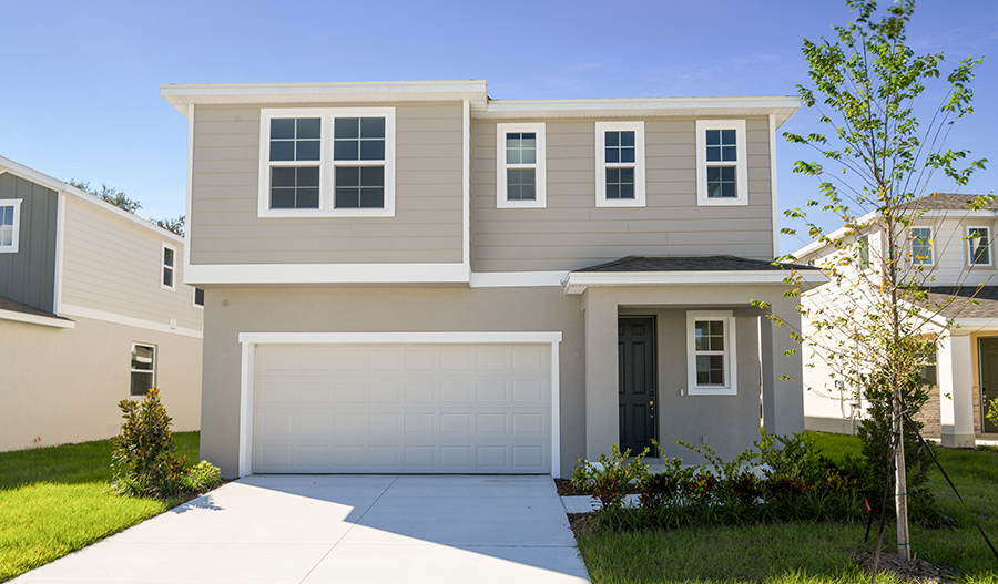 Exterior of the Laurel floor plan