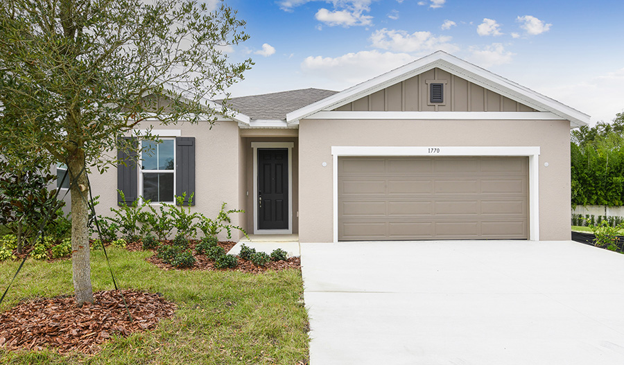 Exterior of the Slate floor plan