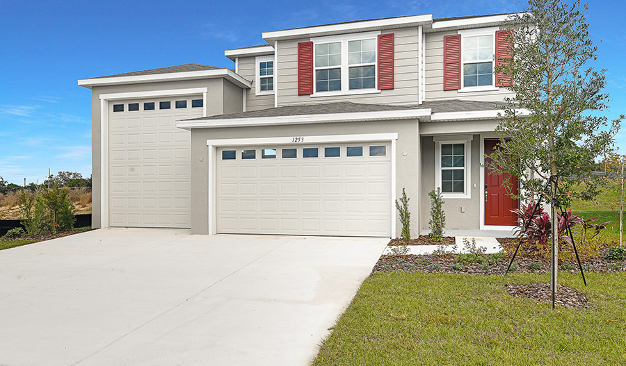 Exterior of the Zinc floor plan