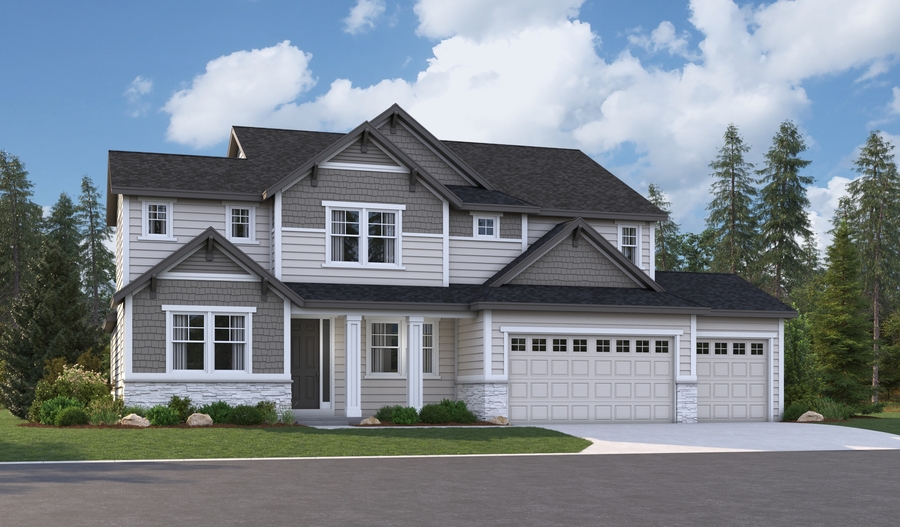 Elevation F of the Hastings floor plan