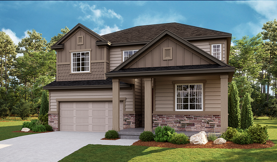 Exterior G of the Hopewell floor plan