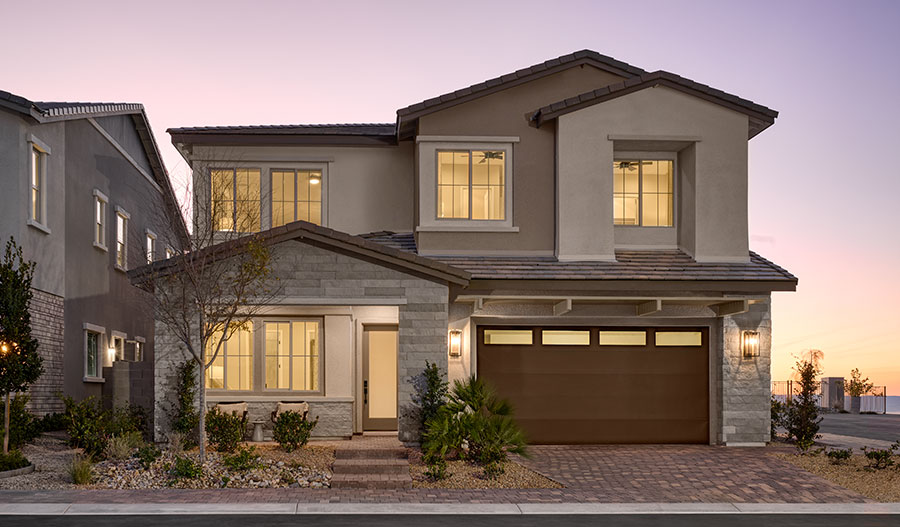 Exterior of the Teton floor plan
