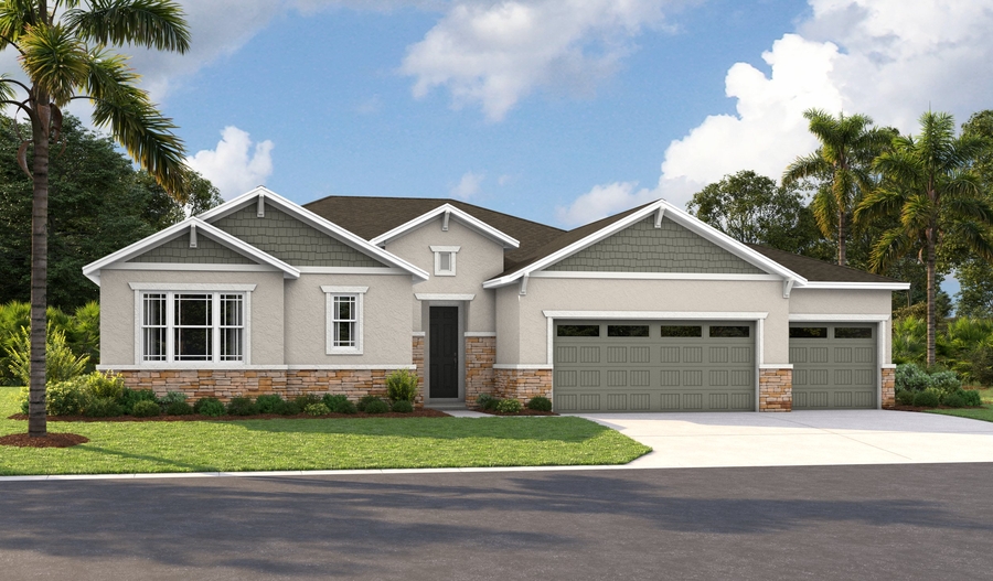 The Dominic Elevation C Elevation C of the Dominic floor plan