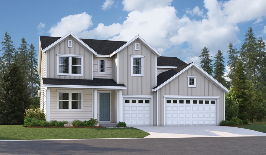 Elevation P of the Donovan floor plan