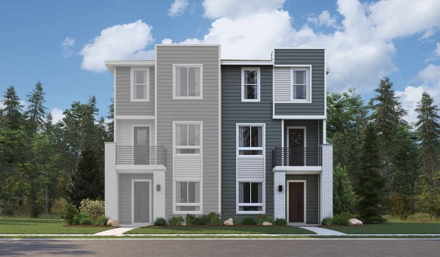 Elevation A of the Brooklyn2 floor plan
