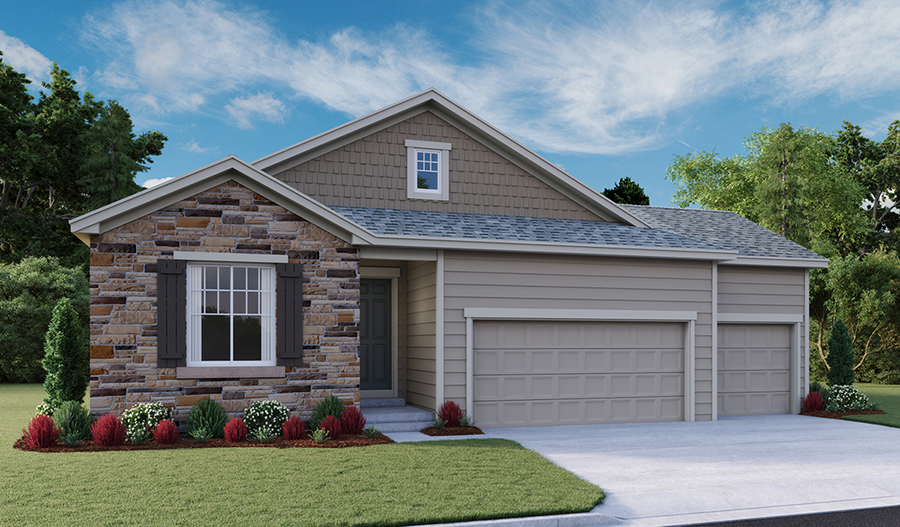 Alcott floor plan at Barefoot Lakes Richmond American Homes Alcott floor plan at Barefoot Lakes Richmond American Homes