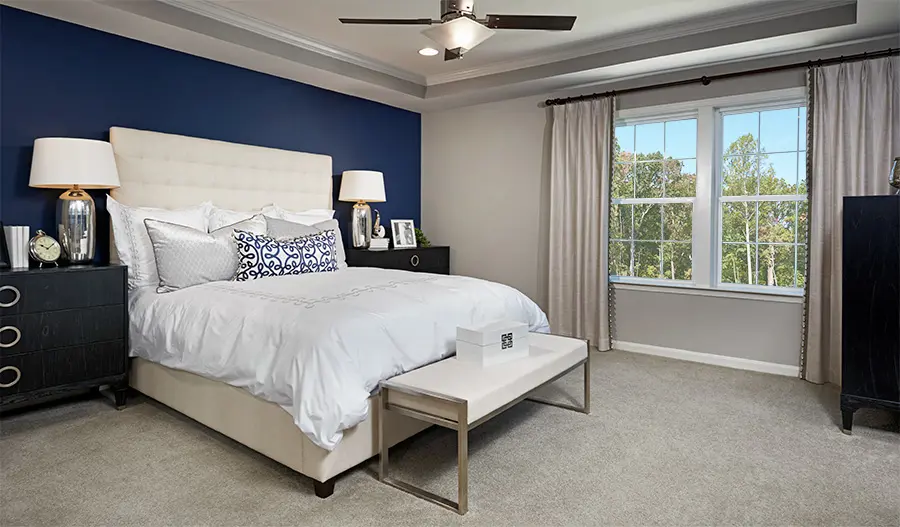 The Hemingway Owner's bedroom in the Hemingway floor plan