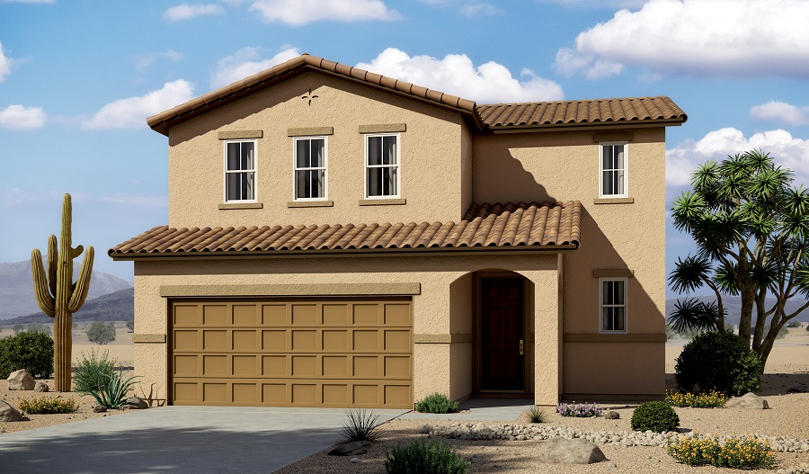 New Houses at Villas at Montana Vista Mesa Community Richmond