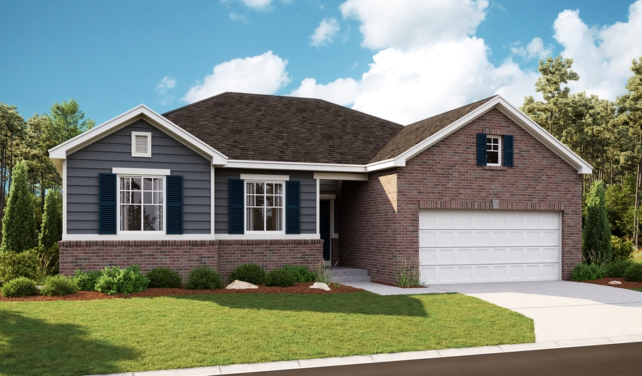 Exterior D of the Bryce floor plan in the Newman Ranch community