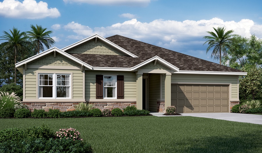Exterior L of the Daniel floor plan