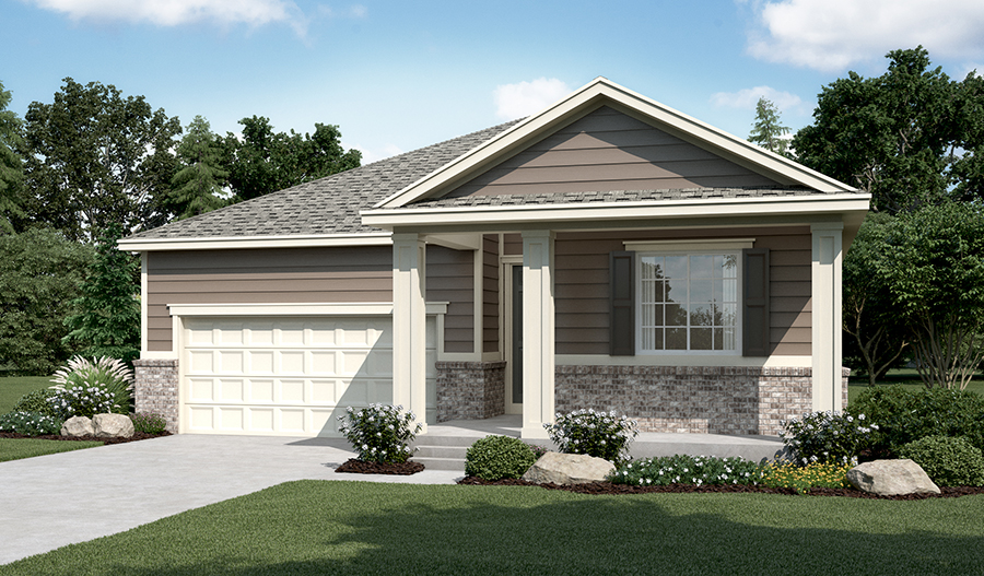 Arlington floor plan at The Reserve at Cobblestone Ranch Richmond