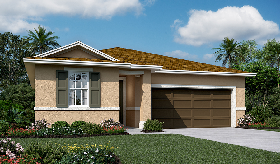 Exterior B of the Azure floor plan