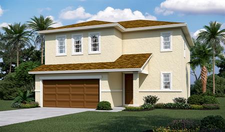 Exterior A of the Coral floor plan